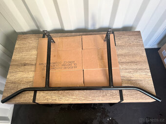 Prodám stropní kovovou hrazdu 110x43cm - 2