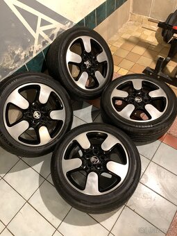 Alu kola Škoda R17 5X112 LETNÍ PNEU 225/50 R17 PROTEUS - 2