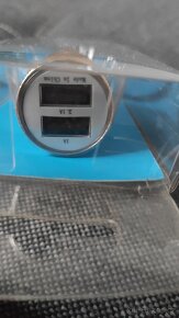 Dvojitá USB nabíječka do auta.nova - 2