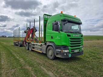 lesovůz SCANIA R 450 nástavba hořické strojírny - 2