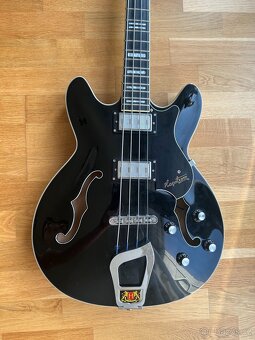 Hagstrom Viking Bass, Black - 2