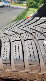 Zimni pneu (4ks), jete 2 zimy, 215/50 R17 95 - 2
