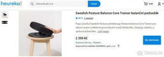 Balanční podsedák - Swedish Posture Balance - 2