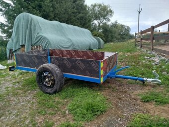 Přívěsný vozík za čtyřkolku, malotraktor - 2