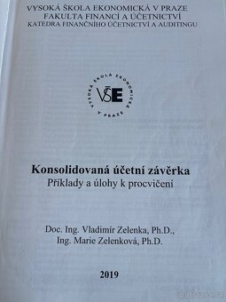 Konsolidovaná účetní závěrka příklady a úlohy - dobrý stav - 2