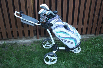 ÚPLNĚ NOVÝ GOLFOVÝ BAG  + GOLFOVÝ VOZÍK - 2