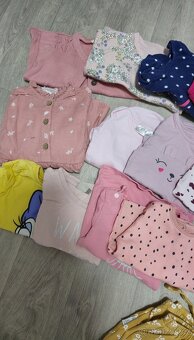 Balíček oblečení na holčičku vel. 74 - 2