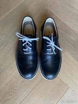 Kožené polobotky Vasky - 2