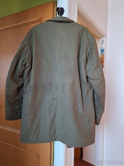 Khaki kabát, zateplený, vel XL - 2