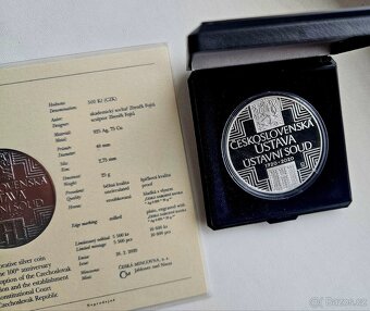 Mince ČNB 500Kč Ústava a soud 2020 - 2