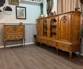 Starožitná komoda / vitrína (139017) - 2