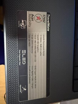 Notebook Acer TravelMate 5744Z - 2