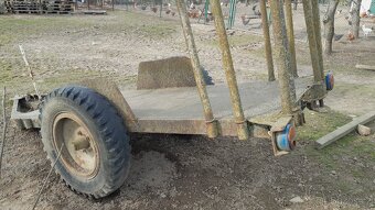 Dvoukolák na dřevo - 2