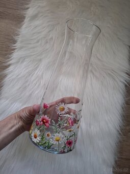 Skleněná váza 25cm - 2