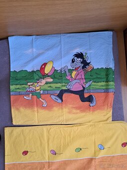 Krepové povlečení Jen počkej zajíci - 2