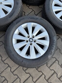 Komplet alu Seat Arona 5x100r16+205/60r16 Letní - 2