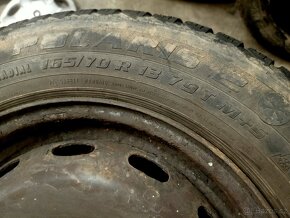 Prodám zimní kola 165/70R13 Peugeot 206 - 2