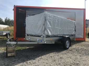 Přívěsný vozík 2270SUB XL + plachta s konstrukcí 80cm - 2