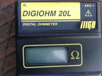 Měřící přístroj DIGIOHM 20L - 2