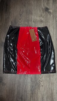 Vinylová,pvc sukně vel.M - 2