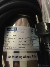 prodam nove cerpadlo pumpa pxsm307f - 2