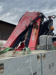 Man F2000. Hydraulická ruka Fassi. - 2