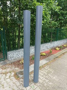 Silnostěnné ocelové sloupy na bránu - 2