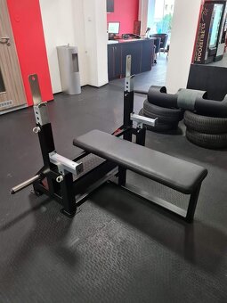 Benchpress včetně bezpečnostních zarážek - nový - 2