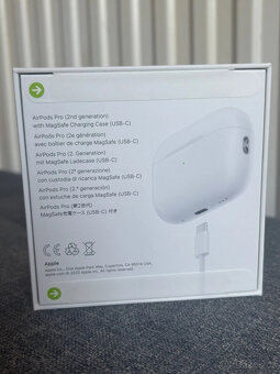 Apple AirPods Pro 2 — nové, originálně zabalené, nerozbalené - 2