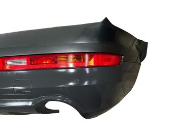 Zadní nárazník šedá metalíza LZ7S Audi Q7 4L FL r.v. 2011 - 2