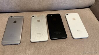 iPhone sbírka mobilů 1ks 6, 2ks 7 a 1ks 8 - 2
