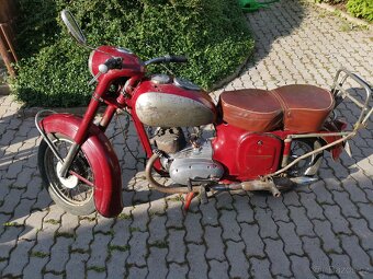 Jawa 125, jawa 355 s doklady - 2