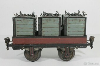 Vzácný námořní zavazadlový vůz Märklin rozchod 1 1898 - 2
