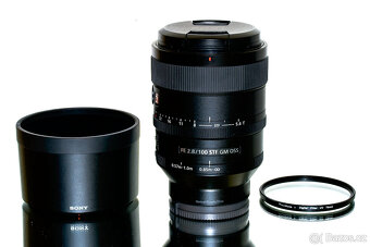 Sony FE 100mm f/2,8 STF GM + UV filtr Bez známek použití - 2
