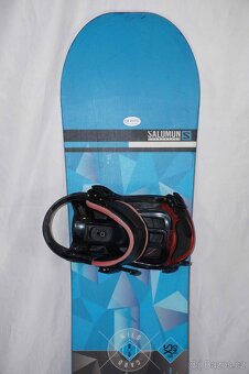 Snowboard / Prkno Salomon WILD CARD Blue vš. vázání - 2