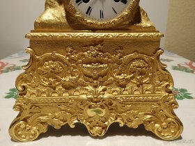 Starožitné krbové hodiny - 2