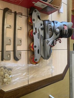 Kombinované brusle in-line sky velikost 34-37 - 2