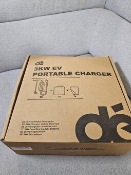 Nabíječka De 3KW EV PORTABLE CHARGER, Nová, rozbalená - 2