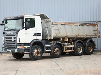 Scania G 420, 8x4, 32 TUN, HARDOX F.X. MEILLER ,10 CBM, DVOU - 2