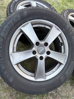 Zimní alu kola Dezent 215/60R16 5x112 - 2