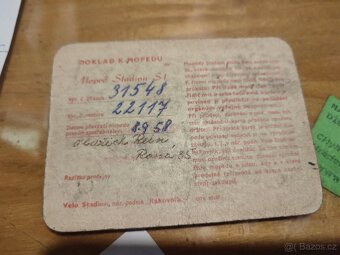 stadion s11 usak s kartickou mozna S1 rok 1958. simson - 2