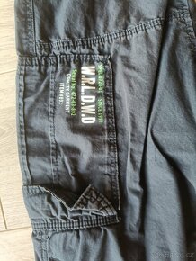 Plátěné Jogger kalhoty, velikost 158 - 2