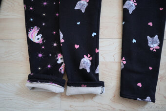 Zatelené legíny vel. 146 - 152 - 2