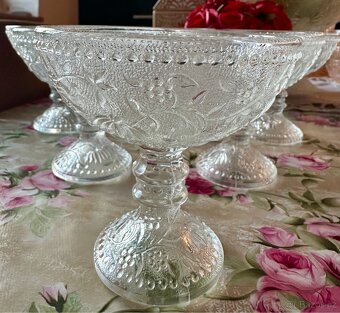 Cibulák sklo (od P.Pánka) retro Cechoslovakia 6+6+6 - 2