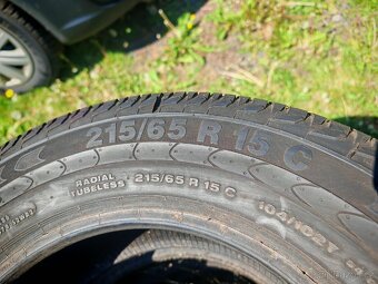 Ford Transit Custom letní 215/65/15c. - 2