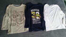 Dětská trika, vel. 110-116 - 2