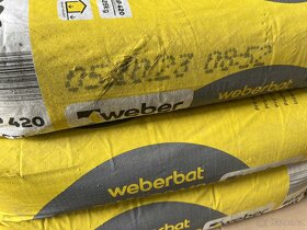 cementový potěr Weber - 2