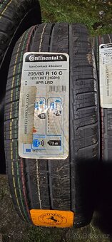 Nové celoroční pneumatiky 205/65/16C Continental - pošlu - 2