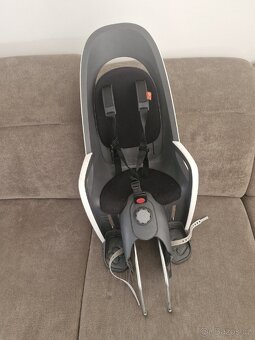 HAMAX Cyklosedačka s uzamykatelným zámkem Caress White/Black - 2