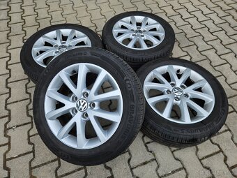 Orig. Alu kola 5x112 Letní 205/55/16 Barum - 2